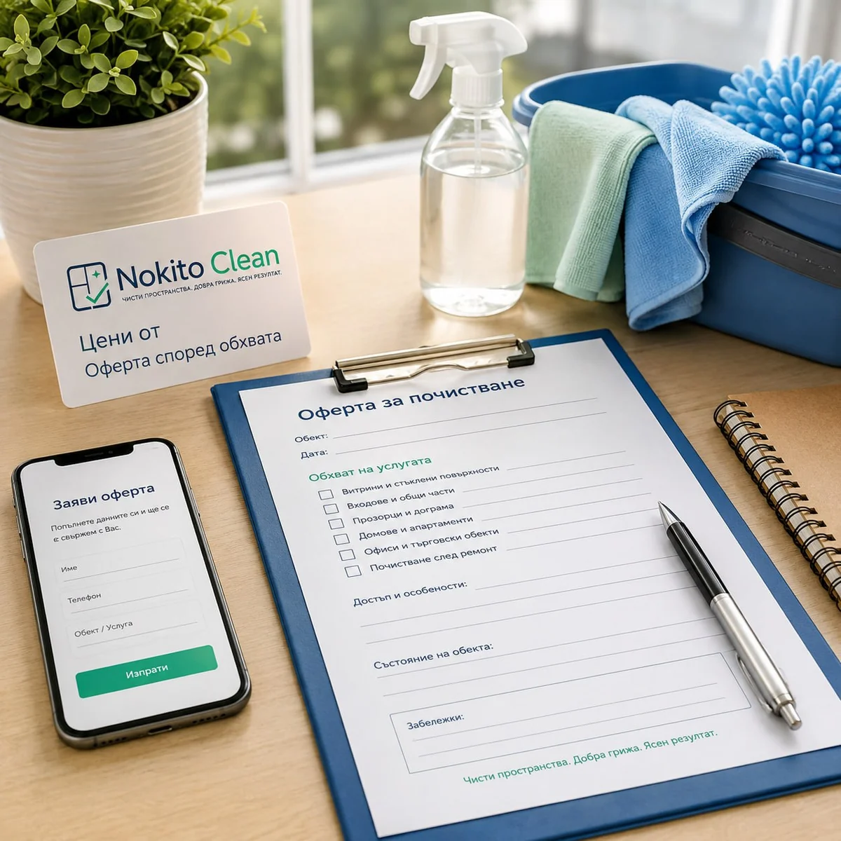 Nokito Clean - цени и оферта за почистване във Видин